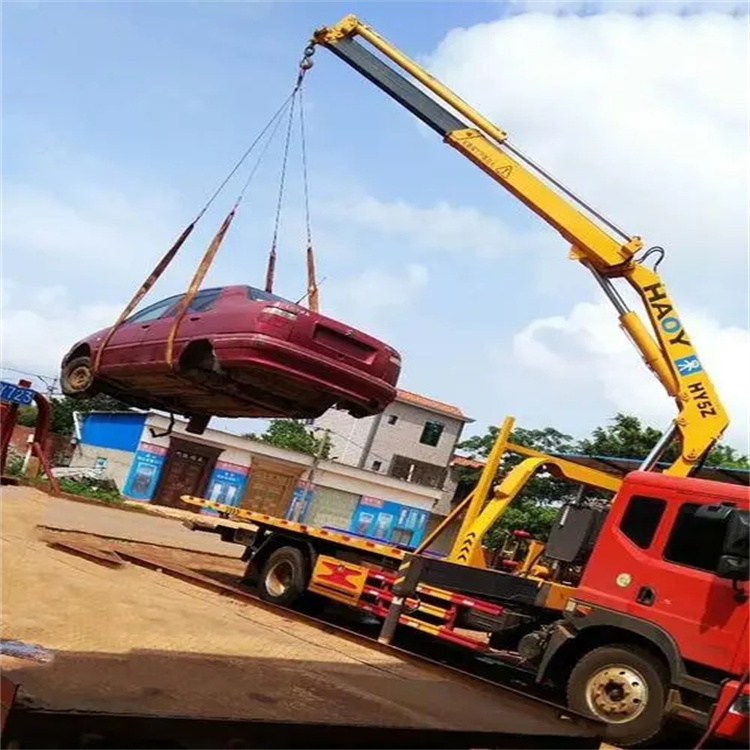 榕城吊车救援小汽车怎么吊